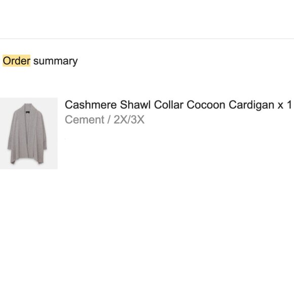 Naadam Cashmere Shawl Collar Cocoon Cardigan - Picture 5 of 10